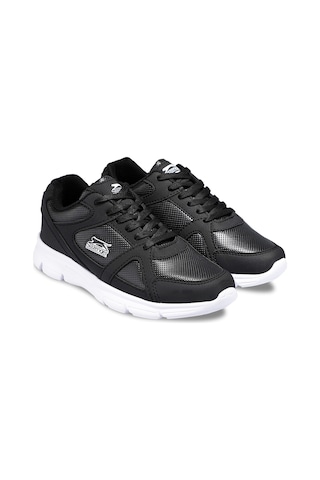 Slazenger PERA Büyük Beden Erkek Sneaker Ayakkabı Siyah / Beyaz