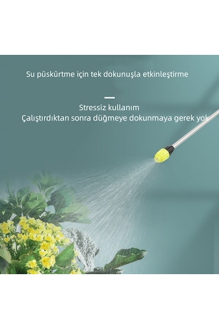 Hallow Alh6479121 Şarj Edilebilir Elektrikli Çiçek Sulama Kovası