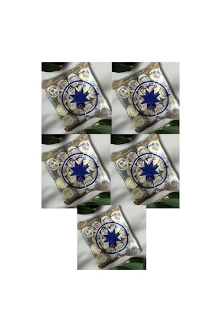 5 Adet Ruşur Taşı Mühürlü Sefidab Taşı 1 Paket 400 Gr 13 - 17 Arası 1.kalite