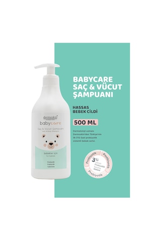 Dermoskin Bebek Saç ve Vücut Şampuanı 500  ML