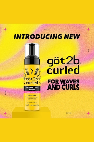 Got2b Curled Esnek Bukle Belirginleştirici Saç Köpüğü 190gr