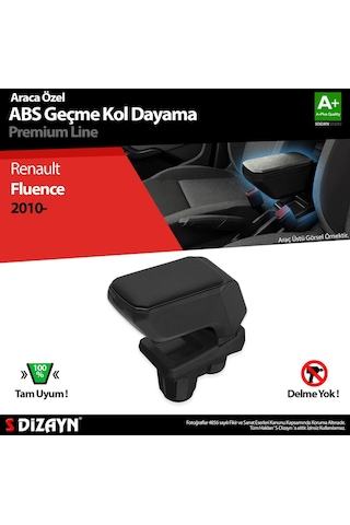 Renault Fluence Kol Dayama Kolçak Geçmeli Abs Siyah 2010 Üzeri A+kalite