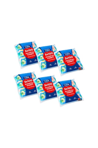 Deep Fresh Islak Mendil 3x100'lü x 6 Adet 1800 Yaprak 6'lı Set