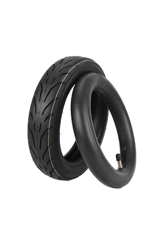 Yuntech01 9 Numara Kaykay F20/f25/f30/f40 İçin 10 İnç 10 2.125 Kalınlastırılmış Dayanıklı Lastik Seti Dış Lastik + İç Lastik Çok Renkli