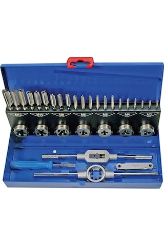 Brio BGS M3-M12 Kılavuz Pafta Seti 32 Parça