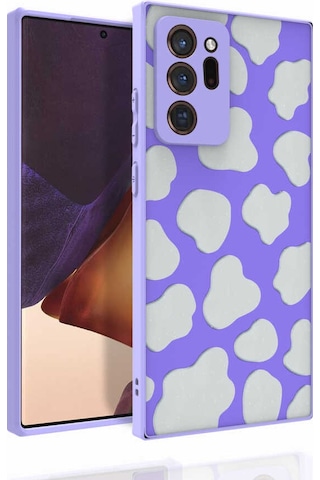 Galaxy Note 20 Ultra Uyumlu Desenli Kamera Korumalı Parlak Nora Kılıf-no6 NO6 No6