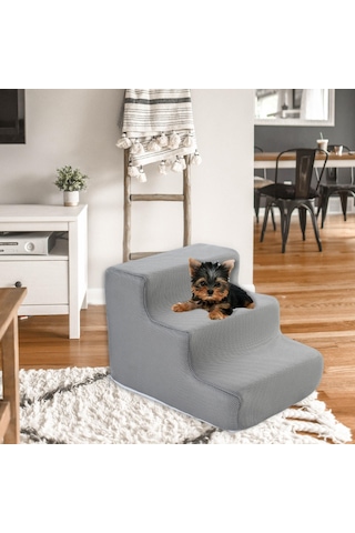 Homyl Köpek Merdiven Rampası Merdiveni Pet Adımları Makinede