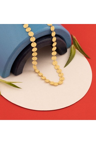 Dkmn Gümüş Pul Gümüş Kolye