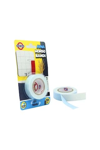 Boss Tape 4170 Çift Taraflı Köpük Ayna Montaj Bandı 19mmx2m