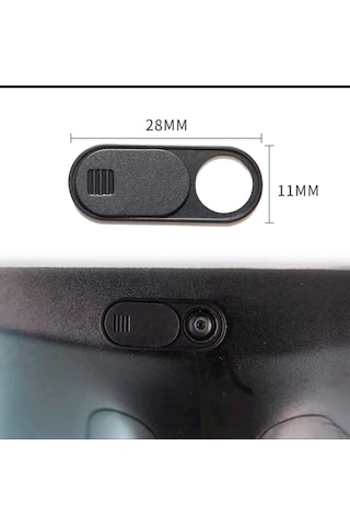 Sürgülü Webcam Notebook Telefon Tesla Kamera Kapatıcı 2adet I