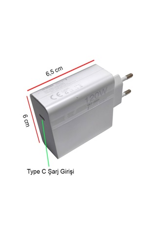 Yk Design YK-SR63 120 W Type -C Hızlı Şarj Cihazı