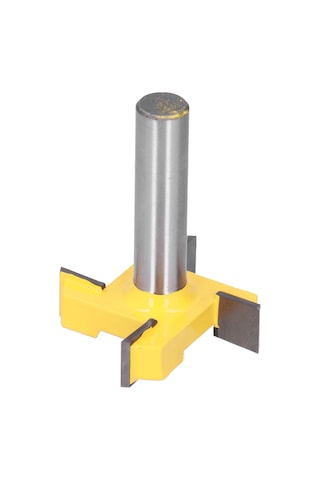 Reedark T Tipi 4 Bıçaklı Ahşap Freze Ucu, 8mm Saplı, Ptfe Kaplama, Tahta/dfm/aglo İçin, Oyma Ve Freze İşlemleri