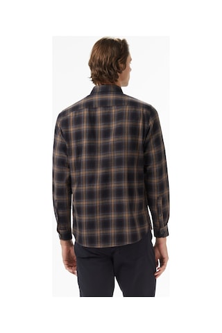 Nautica Erkek Kahverengi Classic Fit Gömlek W47410t Kahverengi