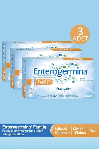Enterogermina Family 5 Ml 10 Flakon 3 Adet