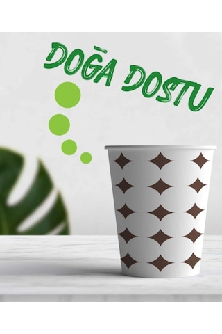 Asyacup Karton Kağıt Bardak 6 Oz 3000 Adet 150 Ml İdeal Çay Bardagi