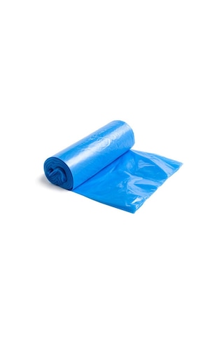 Çöp Torbası Orta Boy 55x60 Cm 20'li X 1 Rulo Mavi Çöp Poşeti