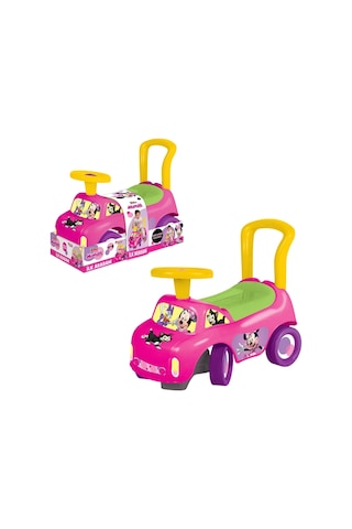Minnie Mouse İlk Arabam - Binmeli Araba - Çocuk Arabası - İlk Adım Arabası