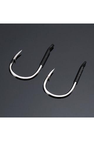 Ebitda Dayanıklı Çelik Olta Kancası Seti - 10 Adet - Büyük Balık Avı İçin