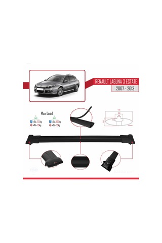 Renault Laguna 3 Estate 2007-2013 Arası İle Uyumlu Fly Model Ara