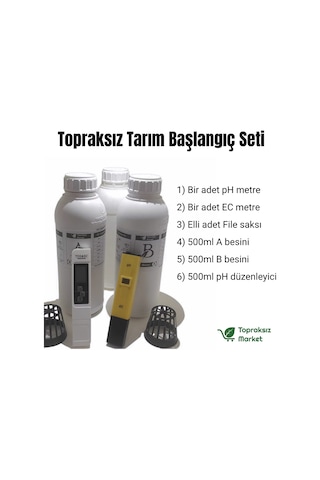 Topraksız Tarım Başlangıç Kiti Str Kit