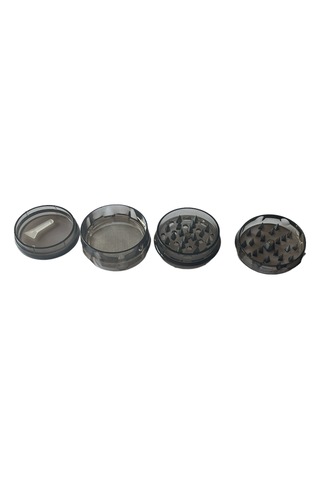 OP-02 Plastik Grinder 4 Kat Tutun - Baharat Öğütücü - Parçalayıcı - Mıknatıslı Gırgır