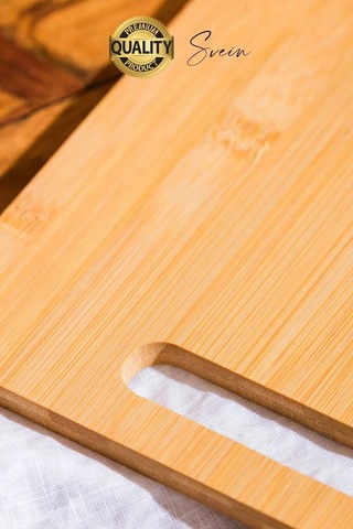 Bambu Kesme Doğrama Tahtası Ahşap Kesim Panosu Et Tavuk Balık Sebze Antibakteriyel Yıkanabilir Çok Renkli