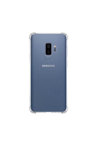 Samsung Galaxy Uyumlu S9 Plus Köşe Korumalı Airbag Antishock Silikon Kılıf