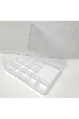 Hayal Sepeti 15 Bölmeli Kapaklı Organizer Kutu 275x200x40 Mm