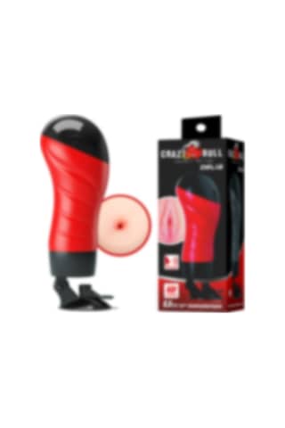 Lilitu Shop Crazy Bull Delia 12 Fonksiyonlu Sesli Titreşimli Anal Mastürbatör