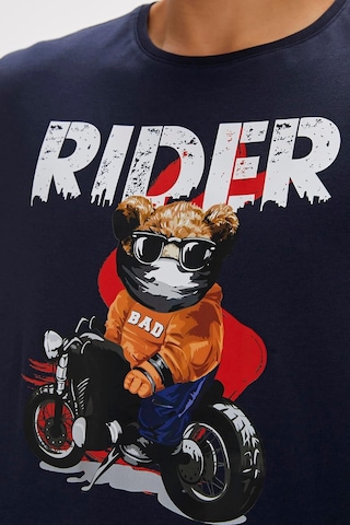 Bad Bear Fever Erkek Tişört-5491 Night Siyah