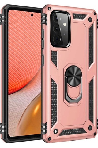 Galaxy Uyumlu A52 Kılıf Zore Vega Kapak Rose Gold