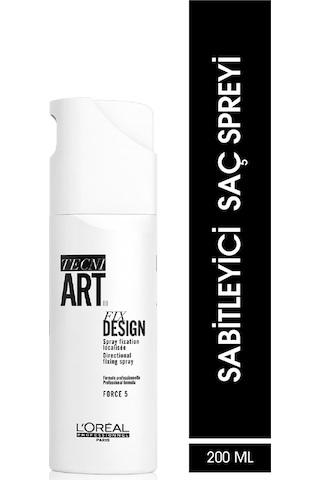 L'Oréal Professionnel Techni Art Fix Design Sabitleyici Saç Spreyi 200 ML