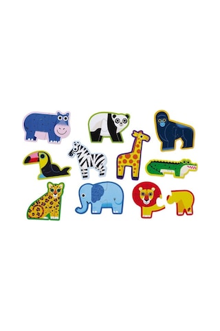 Crocodile Creek Ilerleyen Puzzle Orman