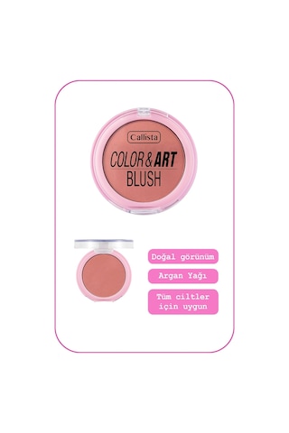 Callista Color Art Blush Toz Allık - 170 Berry Bliss