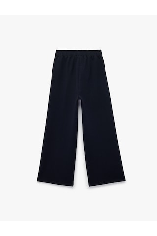 Koton Beli Lastikli Basic Eşofman Altı Lacivert 7wkg40123ak