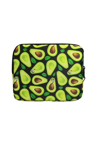 Jacbag Açık Yeşil Avokado Üç Cepli Tablet Telefon Not Defteri El Çantası - Kız Çocuk/kadın Tablet Kılıfı