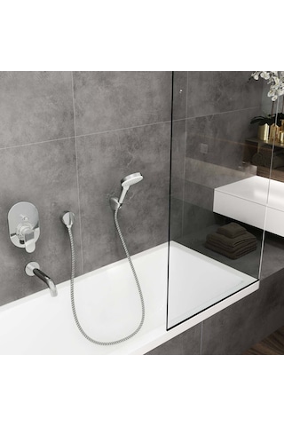 Hansgrohe Vernis Blend Vario Porter Duş Seti 1.6 M Krom