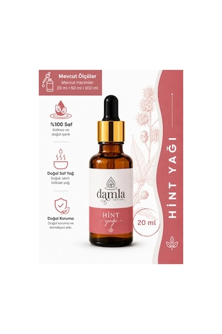Biodamla Natural Hint Yağı 20 Ml
