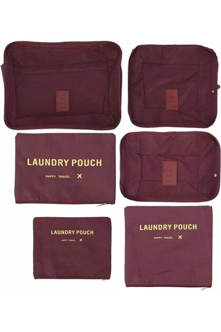 Lıtebag Valizdeki Eşya Ve Çarşafların Saklanması İçin Seyahat Düzenleyici 205345067 Bordo