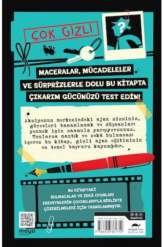 Çok Gizli Ajan Bulmaca Kitabı