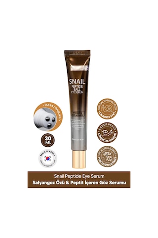 3w Clınıc Onarıcı Salyangoz Özü ve Peptit İçeren Masaj Başlıklı Göz Kremi 3W Clinic Snail Peptide Eye Serum