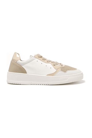 Sneaker Günlük Kadın Diğer 115580co Comart London 5580co Beige Bianco Beige Bianco Bej