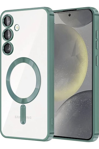 Gld-spt- Newface Samsung Uyumlu Galaxy A17 5g Kross Magneticsafe Kapak - Koyu Yeşil