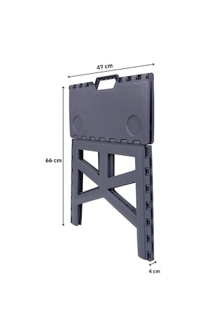 Panipal Outdoor Katlanabilir Kamp ve Piknik Sehpası 42 x 45 x 47 CM Gri