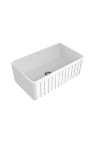 Bocchi Lavello Dekorlu Eviye 76 Cm Mat Beyaz 1602-002-0120-03