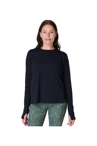 Sweaty Betty Sweaty Betty Soft Flow Studio Long Sleeve T Kadın Siyah Tank Top Blk Siyah