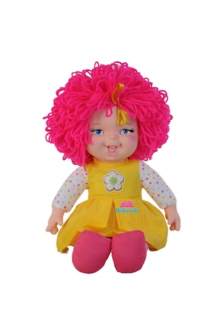45 Cm Sevimli Pembe Saçlı Oyuncak Efsane Lahana Bebek
