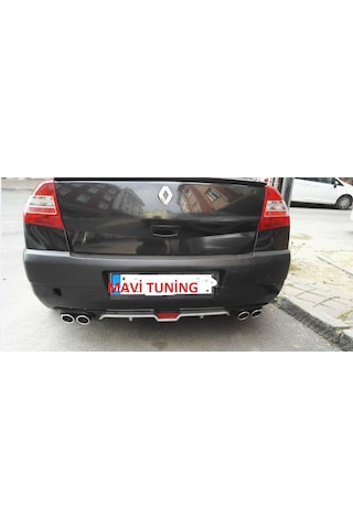 Renault Megane 2 Difüzör Çift Egzoz Görünümlü