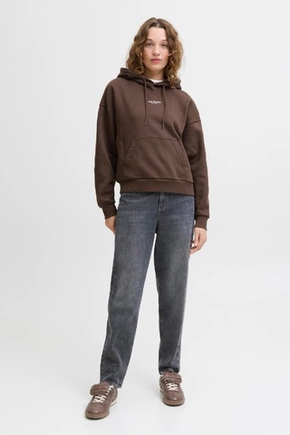 Jack & Jones Jxstudio Kadın Sweatshirt Kahverengi