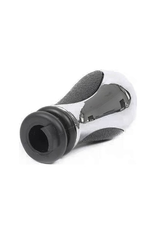 Yaozixa Citroen C5 2001-2008 Ve Xsara Picasso 1999-2010 İçin Metal-plastik Vites Topu - 19mm Delik Çapı Ve Adaptör Gümüş